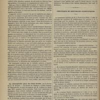 0402 - Page 390 - Revue de la presse. Un cas de charbon observé à l'Hôtel-Dieu ; analyse des produits de la respiration ; examen du sang ; mort, par MM. Routier et Regnard... (Gaz. méd. de Paris) / La clithrophobie (peur des lieux fermés), par le Docteur Raggi... (Gaz. méd. de Bordeaux) / Chronique et nouvelles scientifiques