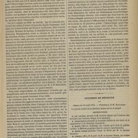 0417 - Page 405 - École pratique. M. Reliquet. Leçon sur les hémorrhagies des voies urinaires / Académie de médecine. Séance du 30 avril 1878. Présentations / Lectures. Pellagre. M. Théoph. Roussel