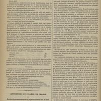0440 - Page 428 - Clinique de la ville. Phthisie laryngée. - Traitement des ulcérations et de l'oedème du larynx, par les applications locales de glycérine créosotée. Par M. le Docteur Cadier / Laboratoire du Collège de France. Recherches anatomiques et expérimentales sur le nerf vertébral. Par M. François Franck