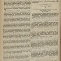 0448 - Page 436 - Royal College of Surgeons. M. Tim. Holmes. Leçons sur le traitement des anévrysmes. (Traduites de l'anglais par le Dr C. Caussidou) / Thérapeutique. Des stigmates de maïs dans les affections aiguës ou chroniques de la vessie. Par le Dr Dufau