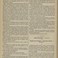 0462 - Page 450 - Hôpital Cochin. M. Bucquoy. De l'angine tuberculeuse / École pratique. M. Brochard. Hygiène des nourrissons. - Allaitement artificiel. - Sevrage