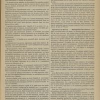 0473 - Page 461 - Revue de la presse. Du traitement des épanchements du genou par aspiration / Rupture du foie. (Journ. de méd. de l'Ouest) / Opération de Battey. - Extirpation des ovaires