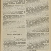 0497 - Page 485 - Les tumeurs adénoïdes du pharynx nasal. Leur influence sur l'audition, la respiration et la phonation. Leur traitement ; par le Docteur Loewenberg / Variétés. Histologie et théorie cellulaire. Par M. le Docteur Édouard Fournié