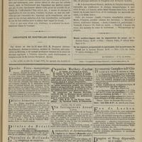 0499 - Page 487 - Variétés. Histologie et théorie cellulaire. Par M. le Docteur Édouard Fournié / Chronique et nouvelles scientifiques. Faculté de médecine de Nancy
