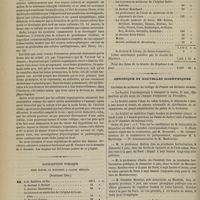 0514 - Page 502 - Variétés. Histologie et théorie cellulaire. Par M. le Docteur Édouard Fournié / Souscription publique pour élever un monument à Claude Bernard / Chronique et nouvelles scientifiques