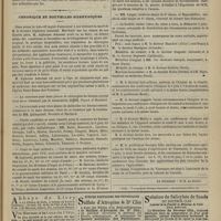 0523 - Page 511 - Variétés. Histologie et théorie cellulaire. Par M. le Docteur Édouard Fournié / Chronique et nouvelles scientifiques. Corps de santé militaire