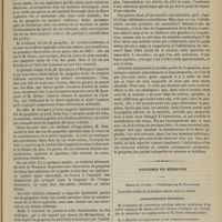 0551 - Page 539 - Hôpital Necker. M. Potain. De l'artérite et de la gangrène sèche dans la convalescence de la fièvre typhoïde / Académie de médecine. Séance du 10 juin. Correspondance officielle
