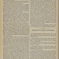 0562 - Page 550 - Variétés. Histologie et théorie cellulaire ; par M. le Docteur Édouard Fournié / Chronique et nouvelles scientifiques. Faculté de médecine de Paris / Conférences de cérébroscopie et d'ophthalmologie médicale