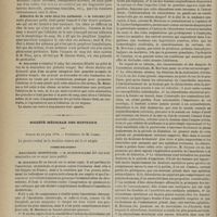 0570 - Page 558 - Société de biologie. Séance du 9 juin 1878. Communications. Recherches physiologiques sur les fonctions de l'intestin. M. Leven / Ablation de la rate chez les animaux. M. Pouchet / Société médicale des hôpitaux. Séance du 14 juin 1878. Communications. Anesthésie obstétricale. M. Dumontpallier