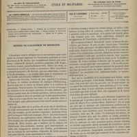 0573 - Page 561 - Sommaire / Séance de l'Académie de médecine. [Dr Victor Revillout]