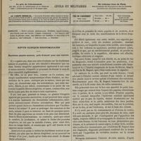 0581 - Page 569 - Sommaire / Revue clinique hebdomadaire. Érythème papulo-noueux, pris d'abord pour une variole