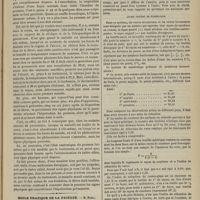 0591 - Page 579 - Hôpital de la Charité. M. Hardy. Pneumonie traitée par le tartre stibié à haute dose / École pratique de la Faculté. M. Badal. Conférences d'optométrie. Introduction du système métrique en ophthalmologie. - Numérotage des verres de lunettes
