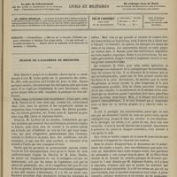 0597 - Page 585 - Sommaire / Séance de l'Académie de médecine. [Dr Victor Revillout]