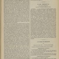 0599 - Page 587 - Hôpital de la Charité. M. Gosselin. Péritonite suppurée consécutive à l'ablation d'un polype utérin / Le mal perforant ; par le Dr H. Butreville... / Académie de médecine. Séance du 25 juin 1878. Correspondance officielle / Correspondance non officielle