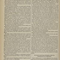 0606 - Page 594 - Revue clinique hebdomadaire. Cas extraordinaire d'épanchement pleurétique trouvé purulent lors d'une première ponction et purement séreux lors de la seconde / Du rôle du froid dans l'étiologie et dans les localisations de la tuberculose