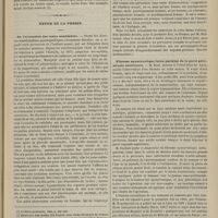 0609 - Page 597 - Les tumeurs adénoïdes du pharynx nasal. Leur influence sur l'audition, la respiration et la phonation. Leur traitement ; par le Docteur Loewenberg / Revue de la presse. De l'attraction des sexes semblables. (Gazette hebdomadaire) / Fibrome aponévrotique intra-pariétal de la paroi abdominale antérieure. (Lyon méd.) / Ostéome intra-médullaire du tibia gauche ; évidement, guérison