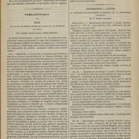 0657 - Page 645 - Hôpital Saint-Louis. M. Besnier. Du xanthome / Thérapeutique. Note sur un cas de phthisie pulmonaire traitée par le phosphate de chaux ; par le Docteur Nelson-Pautier... / Contribution à l'étude du traitement des épanchements pleurétiques par la thoracentèse aspiratrice ; par le Docteur Larmande
