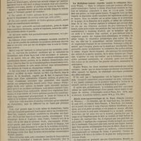 0681 - Page 669 - Hôpital Temporaire. M. Duguet. Embolie de l'artère sylvienne droite suivie, trente-six heures après, d'une embolie de l'artère sylvienne gauche chez une femme convalescente d'un rhumatisme articulaire aigu. Mort rapide. Autopsie / Revue de la presse. La Belladone comme remède contre le collapsus (Reinhardt Weber). (Philadelphia medical Times, fevr. 1878 ; anal. in Giornale di medicina militare, marzo 1878, p. 279, 280) / Abcès sous-aponévrotique de la fosse iliaque (Abraham G. Wendell)