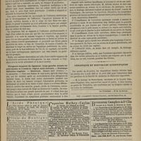 0691 - Page 679 - Société de chirurgie. (30 janvier et mois de février 1878). Des ostéites apophysaires pendant la croissance, par M. Lannelongue. (Séance du 27 février) / Phlegmon suppuré du ligament large gauche étendu au petit bassin et à toute la région anté-vésicale. - Drainage abdomino-vaginal. - Guérison. (Séance du 27 février). M. Gillette / Chronique et nouvelles scientifiques