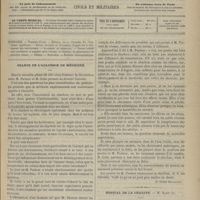 0693 - Page 681 - Sommaire / Séance de l'Académie de médecine. [Dr Victor Revillout] / Hôpital de la Charité. M. Hardy. De l'érythème copahique