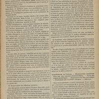 0703 - Page 691 - Revue clinique hebdomadaire. De l'influence du traumatisme sur la production de l'hystérie / Imperforation de l'utérus. - Menstruation supplémentaire par des tumeurs hémorrhoïdales. - Accès épileptico-hystériques. - Suppression du flux périodique. - Traitement par le nitrate d'argent. - Guérison