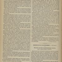 0704 - Page 692 - Revue clinique hebdomadaire. Imperforation de l'utérus. - Menstruation supplémentaire par des tumeurs hémorrhoïdales. - Accès épileptico-hystériques. - Suppression du flux périodique. - Traitement par le nitrate d'argent. - Guérison / Hospice de la Salpêtrière. M. Charcot. Nouveau procédé de métallothérapie externe, par le Docteur Romain Vigouroux