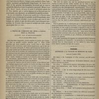 0818 - Page 806 - Royal College of Surgeons. M. Tim. Holmes. Leçons sur le traitement des anévrysmes. (Traduites de l'anglais par le Dr C. Caussidou) / A propos de l'immunité des bêtes à cornes pour la nicotine. Quatre cas d'empoisonnement ; par le Docteur Albert René / Thèses soutenues à la Faculté de médecine de Paris pendant l'année 1878