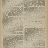 0823 - Page 811 - Hôpital Saint-Louis. M. Ernest Besnier. De la syphilis secondaire anomale ou maligne / Hôpital de la Pitié. M. Lasègue. Conférence sur la métallothérapie. Faite le 13 juin 1878, sur l'invitation de M. le Professeur Lasègue, par le Dr V. Burq