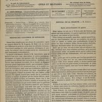 0829 - Page 817 - Sommaire / Séance de l'Académie de médecine. [Dr A. Brochin] / Hôpital de la Charité. M. Gosselin. Kyste périarticulaire du genou
