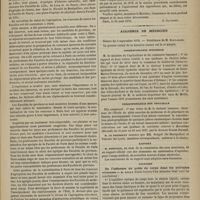 0833 - Page 821 - Rapport sur le concours de l'agrégation des Facultés de médecine (section des sciences anatomiques, physiologiques, et section des sciences physiques), adressé au ministre de l'instrument publique, des cultes et des beaux-arts. [Correspondance]. [J. Gavarret] / Académie de médecine. Séance du 3 septembre 1878. Correspondance officielle / Correspondance non officielle / Rapport / Lectures. De l'influence du poids du corps dans les attitudes vicieuses. M. Dally