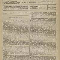 0837 - Page 825 - Sommaire / Société de chirurgie. (Revue mensuelle). Calcul de cystine. Taille. - Guérison. (Séance du 6 mars 1878). M. Gaujot / Désarticulation coxo-fémorale. ( Séances du 6 février et du 6 mars 1878). M. Tillaux