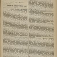 0847 - Page 835 - Hôpital de la Charité. M. Hardy. Éruption syphilitique à forme rare, consécutive à un chancre amygdalien / Hôpital de la Pitié. M. Lasègue. Conférence sur la métallothérapie. Faite le 13 juin 1878, sur l'invitation de M. le Professeur Lasègue, par le Dr V. Burq