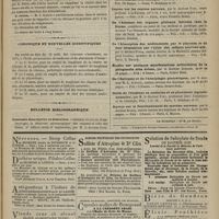 0859 - Page 847 - Académie de médecine. Séance du 10 septembre 1878. Lectures. Températures morbides locales. M. Peter / Chronique et nouvelles scientifiques / Bulletin bibliographique