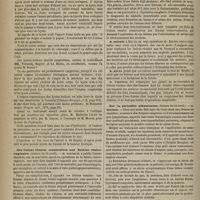 0862 - Page 850 - Société de chirurgie. (Revue mensuelle). Kyste du cou à contenu huileux : guérison par l'injection d'alcool pur, par M. Malherbe... Séance du 3 avril. M. Guyon... / Des lésions rénales consécutives aux fistules vésico-vaginales. (Séance du 10 avril). M. Verneuil / Sur la périostite albumineuse. (Séance du 10 avril). M. Terrier