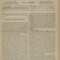 0901 - Page 889 - Sommaire / Séance de l'Académie de médecine. [Dr Brochin]