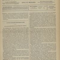 0909 - Page 897 - Sommaire / Revue clinique hebdomadaire. De la généralisation du cancer dans les viscères