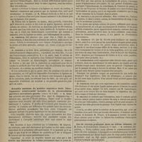 0918 - Page 906 - Société de chirurgie. (Revue mensuelle). Ligature du cordon : ligature en masses. M. Poinsot / Atrophie ancienne du membre supérieur droit. Développement relativement moindre de la circonvolution pariétale ascendante gauche (séance du 8 mai). M. Marc Sée / De l'épanchement articulaire du genou consécutif aux fractures du fémur, par M. Berger (séance du 15 mai). M. Lannelongue... / Cas de version pratiquée dans un utérus tétanisé, par M. Zuêde... (séance du 15 mai). M. Guéniot...