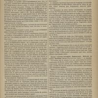 0921 - Page 909 - Société de chirurgie. (Revue mensuelle). Plaie pénétrante de poitrine, intéressant le diaphragme en deux points. Hémo-pneumo-thorax. Mort. Autopsie. (Séance du 29 mai). M. Polaillon / Hernie ventrale étranglée. Gastrotomie. Méthode de Lister. Guérison. (Séances du 29 et du 5 juin). M. Terrier