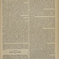 0937 - Page 925 - Les tumeurs adénoïdes du pharynx nasal. Leur influence sur l'audition, la respiration et la phonation. Leur traitement ; par le Docteur Loewenberg / Revue de la presse. Contribution à l'étude de la dénudation des nerfs