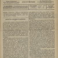 0949 - Page 937 - Sommaire / Séance de l'Académie de médecine. [Dr Brochin]