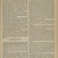 0953 - Page 941 - Hôpital Saint-Louis. M. Vidal. De la sclérodermie spontanée / Revue de la presse. Pourquoi les varices des veines superficielles des membres inférieurs affectent beaucoup moins fréquemment la veine saphène externe que la veine saphène interne, par H. Chrétien... (Revue méd. de l'Est) / Prostatite aiguë au cours de la blennorrhagie