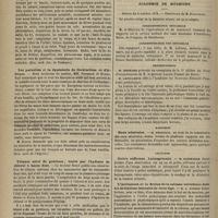 0954 - Page 942 - Revue de la presse. Prostatite aiguë au cours de la blennorrhagie. (Gaz. méd. chir. de Toulouse) / Les parasites et la dysenterie de Cochinchine et d'Afrique. (Gaz. méd. de l'Algérie) / Tétanos suivi de guérison, traité par l'hydrate de chloral à haute dose / Académie de médecine. Séance du 8 octobre 1878. Correspondance officielle / Correspondance non officielle / Présentations. M. Laboulbène : Nouveaux éléments d'anatomie pathologique / Rapports. Eaux minérales. M. Poggiale, au nom de la commission des eaux minérales / Lectures. Goître suffocant. Laryngotomie. M. Krishaber / L'inclinaison et la flexion de la colonne vertébrale dans les déviations latérales de cette tige. M. J. Guérin