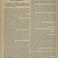 0968 - Page 956 - Hôpital de la Pitié. M. Verneuil. Rupture par écrasement de l'artère et de la veine poplitées. - Anévrysme faux primitif. - Gangrène du pied. - Amputation de la cuisse. Guérison / Revue de gynécologie. I. De l'hématocèle péri-utérine, par le Docteur Poncet. Paris, Germer-Baillière, 1878. - II. Des lésions traumatiques chez la femme dans les accouchements artificiels, par le Docteur Budin. Paris, O. Doin, 1878