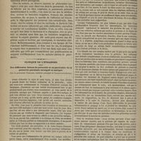1000 - Page 988 - Hôpital Necker. M. Potain. De la congestion pulmonaire et du souffle bronchique. - Distinction importante entre le souffle de la pneumonie et le souffle de la congestion pulmonaire / Clinique de l'étranger. Des différentes formes de périostite et en particulier de la périostite purulente suraiguë ou maligne. Par le Professeur Podrazki...
