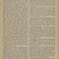 1009 - Page 997 - Clinique ophthalmologique. M. Carré. Paillette d'acier ayant séjourné neuf ans dans l'oeil. Accidents consécutifs. Énucléation / Revue de la presse. La question du repos chez les femmes pendant la menstruation, par Mary Jacoby... (Gaz. hebd.) / Lotions contre les crevasses du mamelon (Buttler). (Gaz. obstétr.) / Localisations cérébrales. (Marseille médical) / Hémorrhagie et hydrorrhée pendant les derniers mois de la grossesse, par Adèle Lingerie... (Gazette obstétr.) / Hygiène scolaire : à propos des maladies transmissibles