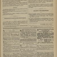 1027 - Page 1015 - Académie de médecine. Séance du 28 octobre 1878. Communications et lectures. Sur la neutralisation des virus dans l'organisme. M. Colin / Rapports / Chronique et nouvelles scientifiques / Bulletin bibliographique