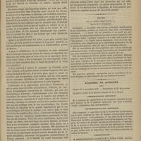 1041 - Page 1029 - Invagination intestinale avec sortie d'un mètre environ d'intestin grêle, chez une enfant de huit ans, suivie de guérison. Par le Dr Debrou... / Étude sur la cystite tuberculeuse, par le Dr A. Guébhard / Académie de médecine. Séance du 5 novembre 1878. Correspondance officielle / Correspondance non officielle / Présentations. M. Chauffard, de la part de M. le Docteur Grasset... : Traité des maladies du système nerveux