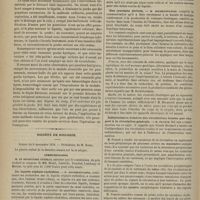 1056 - Page 1044 - Hôtel-Dieu de Lyon. M. Mollière. De l'emploi du drainage par le crin, dans les kystes du creux poplité. (Observation recueillie par M. Charles Nodet...) / Société de biologie. Séance du 8 novembre 1878. Communications. Du liquide céphalo-rachidien. M. Bochefontaine / Des courants dérivés. M. Bochefontaine / Indépendance relative des circulations locales par rapport à la circulation générale. M. Franck