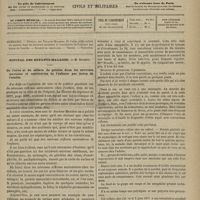 1077 - Page 1065 - Sommaire / Hôpital des Enfants-Malades. M. Bouchut. De l'otite et du sulfate de quinine dans les névroses mentales et convulsives de l'enfance par lésion de l'oreille