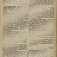 1080 - Page 1068 - Société de chirurgie. (Revue mensuelle). Le kératocône, par M. Panas (séance du 5 juin) / Cas de monstruosité (famille des ectroméliens) recueilli à la ville de Santos (Brésil), par le Docteur José Ribeiro de Sousa Fontès (séance du 12 juin). M. Houel... / Élection (séance du 12 juin) / Bec de lièvre double compliqué de saillie des os intermaxillaires ; division médiane et complète de la voûte palatine et du voile du palais. - Opération. - Guérison (séance du 12 juin). M. Le Dentu / Polype naso-pharyngien présentant un énorme prolongement dans la fosse ptérygo-maxillaire. - Guérison (séance du 12 juin). M. Denucé / Trousse pour le chloroforme. M. Duplay, de la part de M. Aubry / Calcul vésical formé autour d'une alène de cordonnier. - Cystotomie bilatérale. - Guérison (séance du 19 juin). M. le Docteur Fleury...